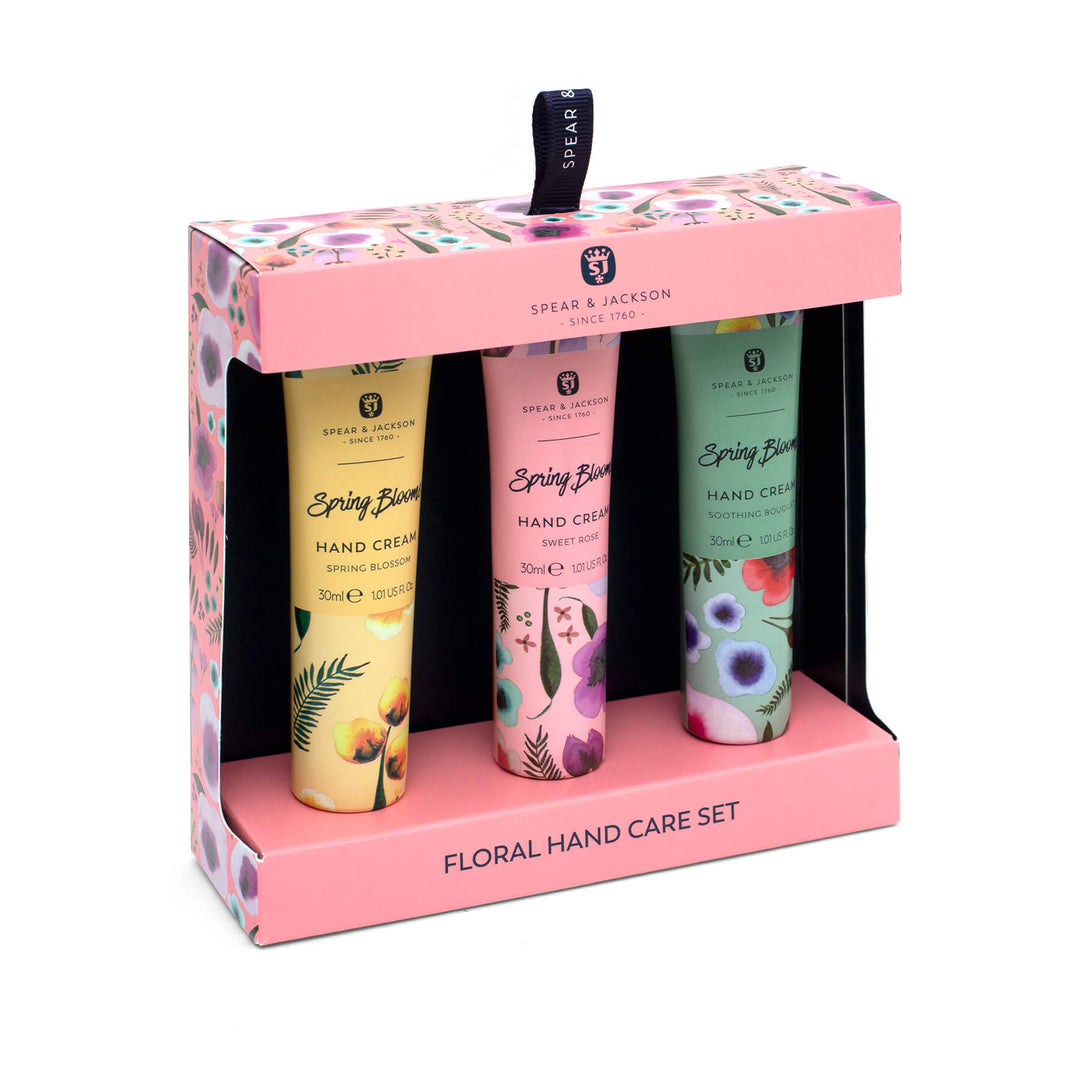 Spear & Jackson Spring Blooms Hand Cream Trio Gift Set